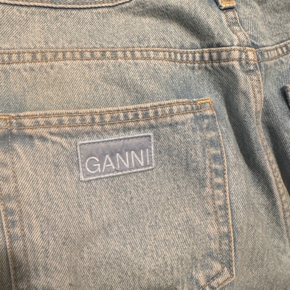 GANNI Betsy High Rise Flare Jeans - Picture 7 of 10